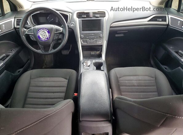 3FA6P0HD7LR105903 2020 FORD FUSION Silver Առջևի վահանակի տեսք