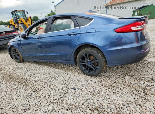 3FA6P0HD8KR267618 2019 FORD FUSION Blue უკანა მარცხენა