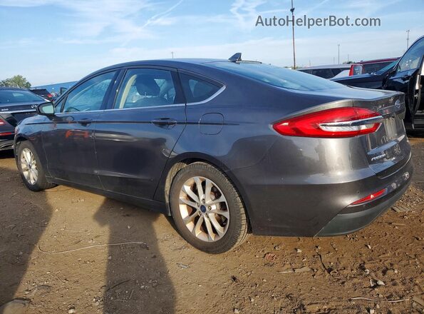 3FA6P0HD8LR110818 2020 FORD FUSION Gray Trasero izquierdo