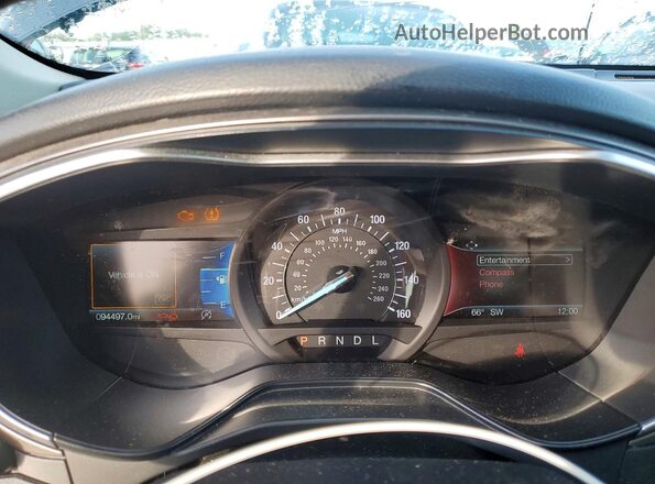 3FA6P0HD8LR110818 2020 FORD FUSION Gray Vista del cuadro de instrumentos