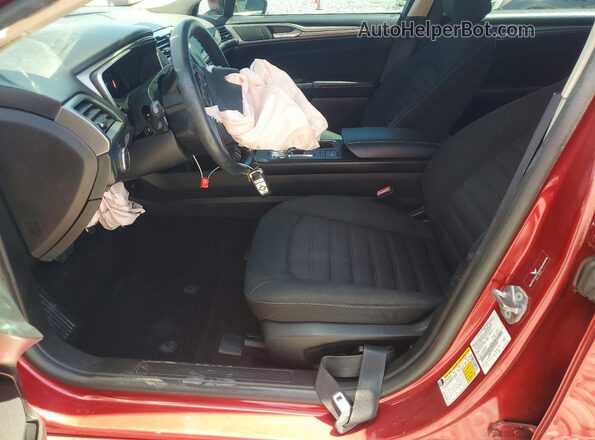 3FA6P0HD8LR135878 2020 FORD FUSION Red Widok wnętrza z przodu