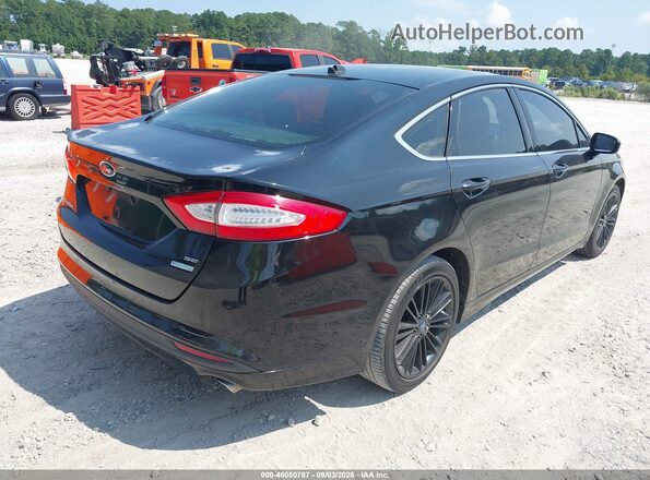3FA6P0HD9GR182388 2016 FORD FUSION Black Tył prawy