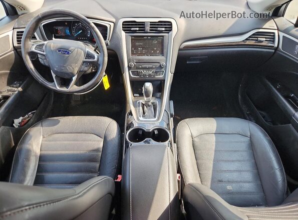 3FA6P0HD9GR223585 2016 FORD FUSION Silver Вид панелі приладів