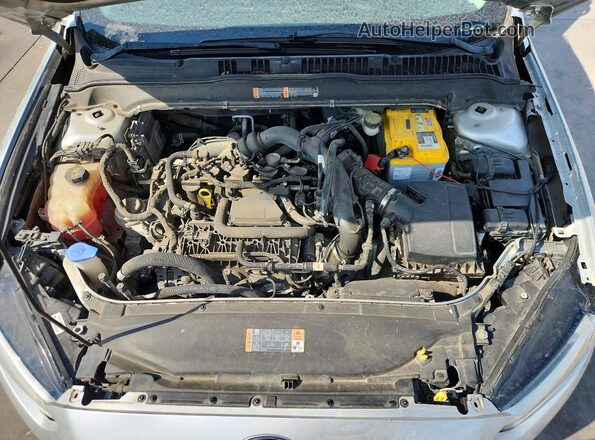 3FA6P0HD9GR223585 2016 FORD FUSION Silver Вид задньої частини салону