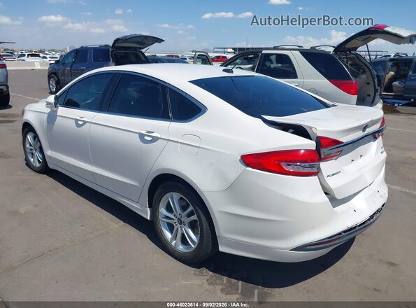 3FA6P0HD9JR253368 2018 FORD FUSION White Հետևի ձախ