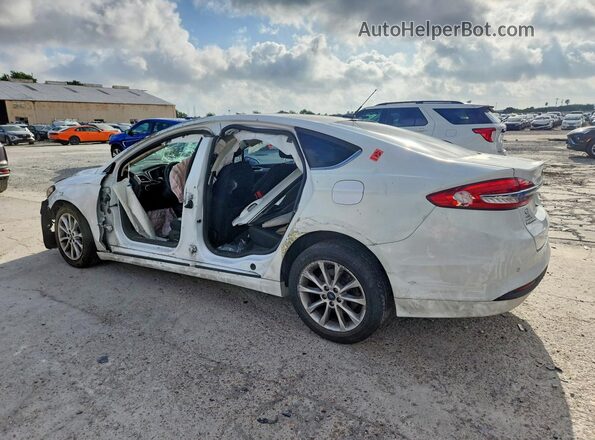 3FA6P0HDXHR397375 2017 FORD FUSION White უკანა მარცხენა