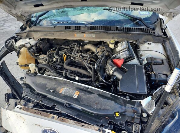 3FA6P0HDXHR397375 2017 FORD FUSION White უკანა სალონის ხედი