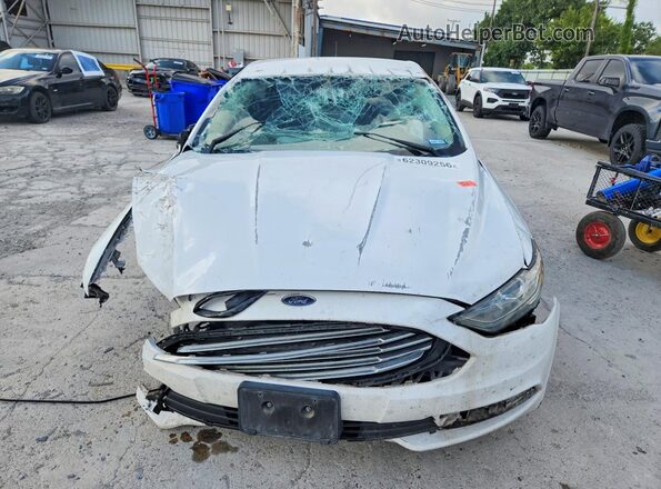 3FA6P0HDXHR397375 2017 FORD FUSION White წინა ხედი
