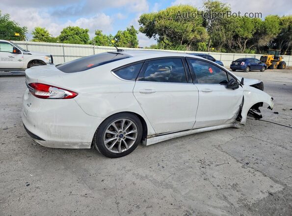 3FA6P0HDXHR397375 2017 FORD FUSION White უკანა მარჯვენა
