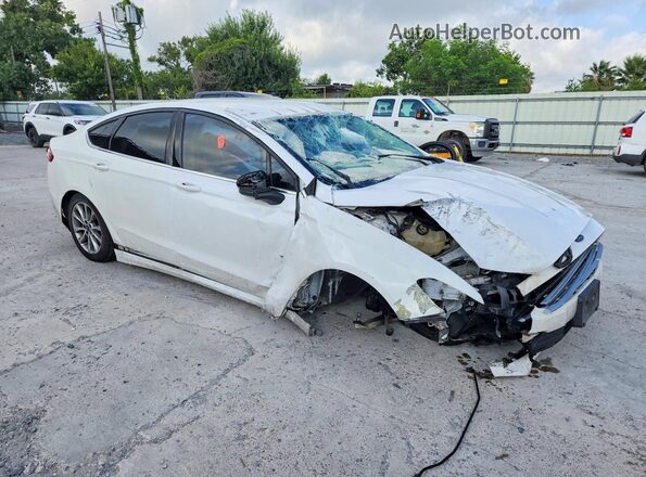 3FA6P0HDXHR397375 2017 FORD FUSION White წინა მარჯვენა