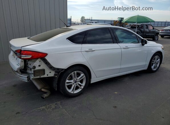 3FA6P0HDXJR268591 2018 FORD FUSION White უკანა მარჯვენა