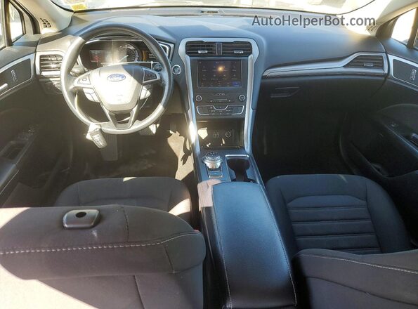 3FA6P0HDXLR106446 2020 FORD FUSION Black Вид панелі приладів