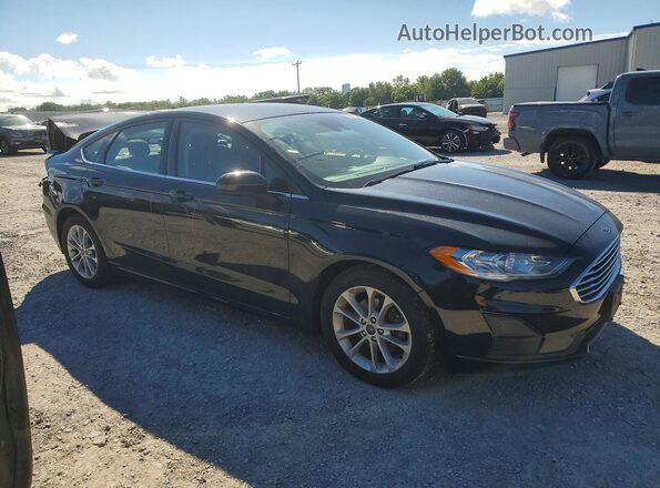 3FA6P0HDXLR106446 2020 FORD FUSION Black Передня права чверть