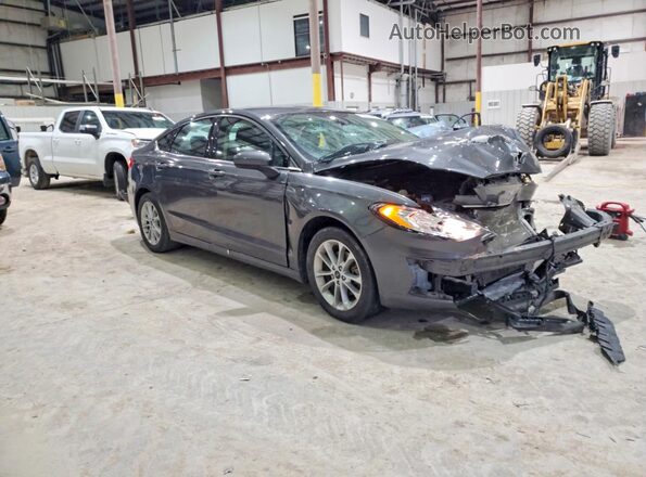 3FA6P0HDXLR246934 2020 FORD FUSION Gray Front right