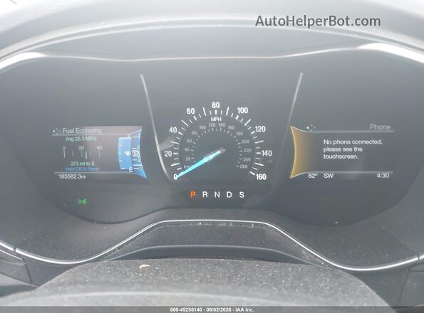 3FA6P0K91GR319330 2016 FORD FUSION Gray 