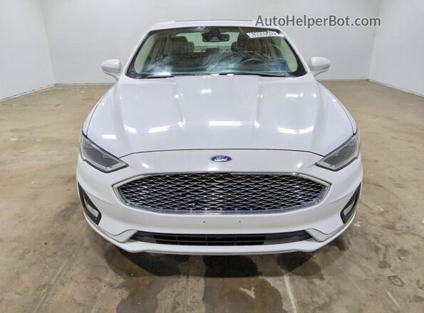 3FA6P0K91LR133233 2020 FORD FUSION White Vista frontal