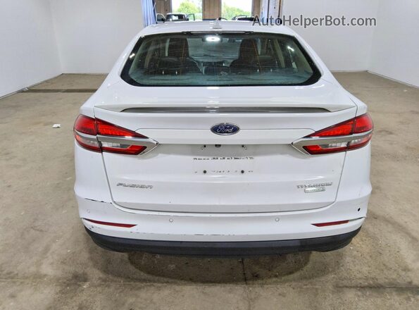 3FA6P0K91LR133233 2020 FORD FUSION White Vista trasera
