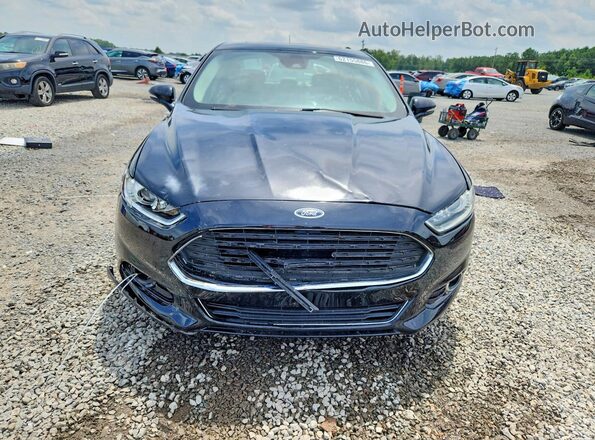 3FA6P0K92GR183435 2016 FORD FUSION Black Դիմացի տեսք