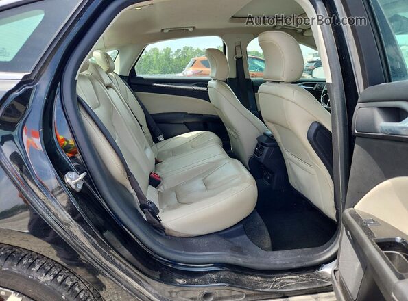 3FA6P0K92GR183435 2016 FORD FUSION Black Հետևի նստատեղերի տեսք