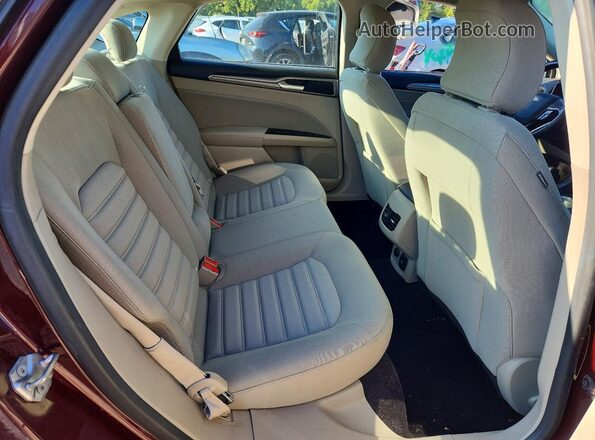 3FA6P0LU0HR128972 2017 FORD FUSION Maroon Vista de los asientos traseros