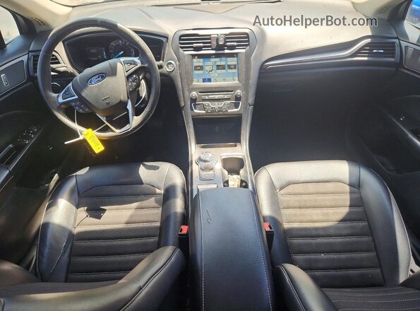 3FA6P0LU0JR286783 2018 FORD FUSION Black Առջևի վահանակի տեսք