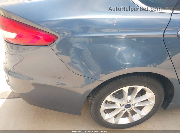 3FA6P0LU0KR190850 2019 FORD FUSION HYBRID Blue Widok zestawu wskaźników