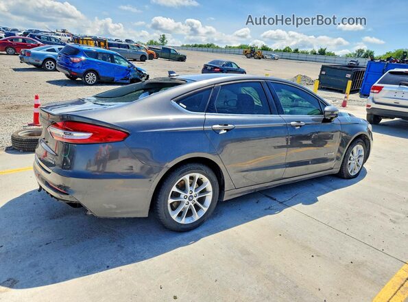 3FA6P0LU0KR261805 2019 FORD FUSION Серый Задняя правая четверть