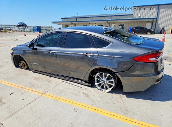 3FA6P0LU0KR261805 2019 FORD FUSION Серый Задняя левая четверть