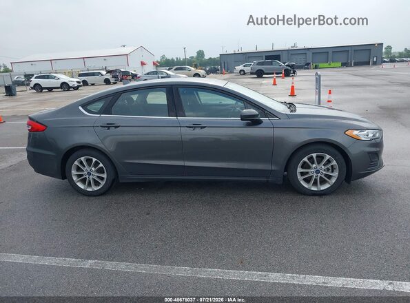 3FA6P0LU0LR265046 2020 FORD FUSION Gray Սալոնի հետևի տեսք