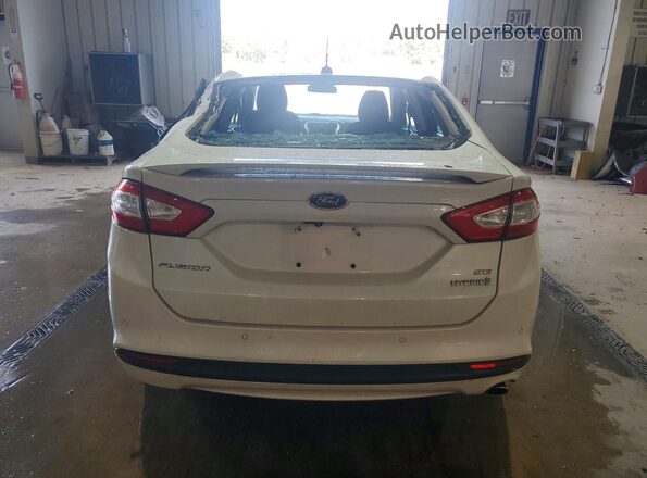 3FA6P0LU1GR288342 2016 FORD FUSION Белый Вид сзади