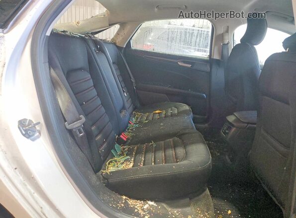 3FA6P0LU1GR288342 2016 FORD FUSION Белый Вид задних сидений