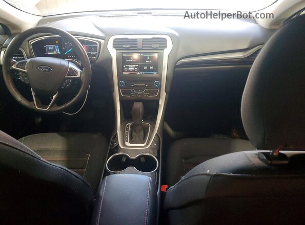 3FA6P0LU1GR288342 2016 FORD FUSION Белый Вид панели приборов