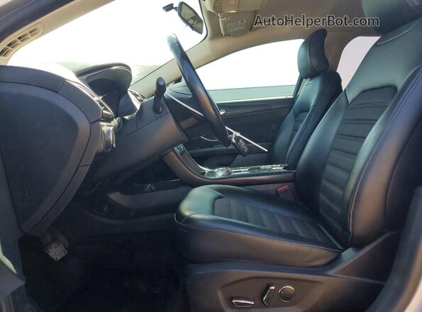 3FA6P0LU2JR246298 2018 FORD FUSION Silver Вид салону спереду