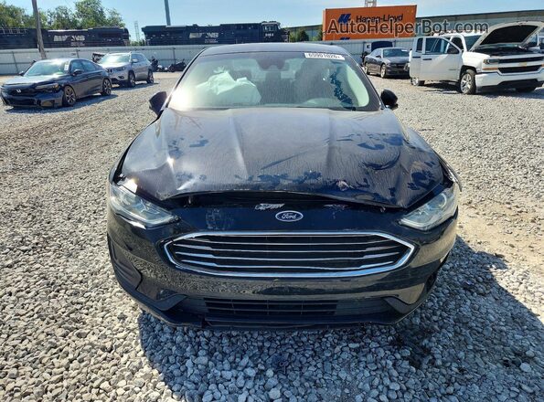 3FA6P0LU2LR176384 2020 FORD FUSION Black წინა ხედი