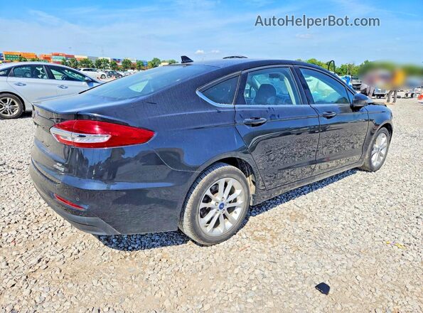 3FA6P0LU2LR176384 2020 FORD FUSION Black უკანა მარჯვენა