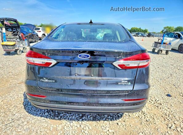 3FA6P0LU2LR176384 2020 FORD FUSION Black უკანა ხედი