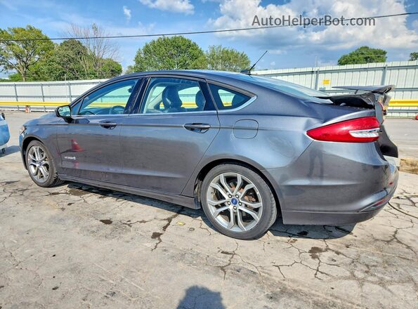 3FA6P0LU3HR181228 2017 FORD FUSION Серый Задняя левая четверть