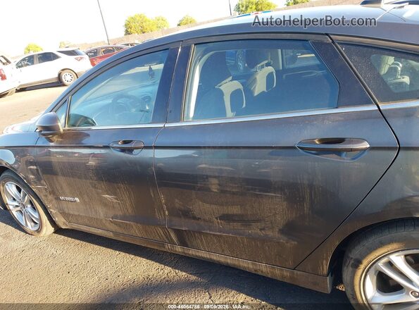 3FA6P0LU3JR285353 2018 FORD FUSION HYBRID Серый 