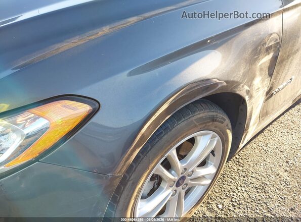 3FA6P0LU3JR285353 2018 FORD FUSION HYBRID Серый 