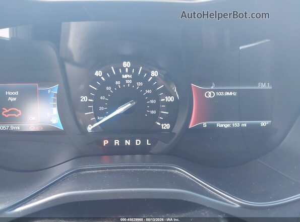 3FA6P0LU3KR274385 2019 FORD FUSION HYBRID White Հետևի նստատեղերի տեսք