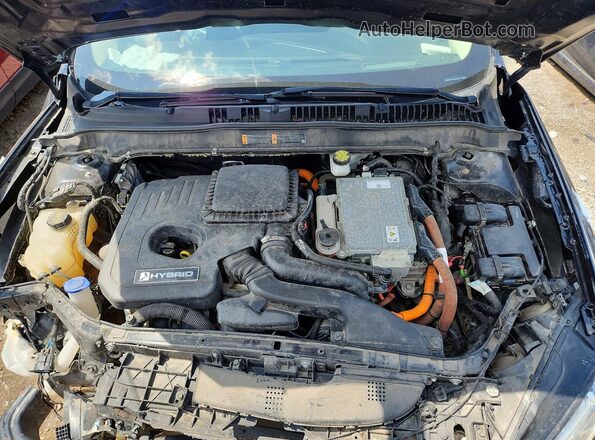 3FA6P0LU4KR131008 2019 FORD FUSION Black უკანა სალონის ხედი