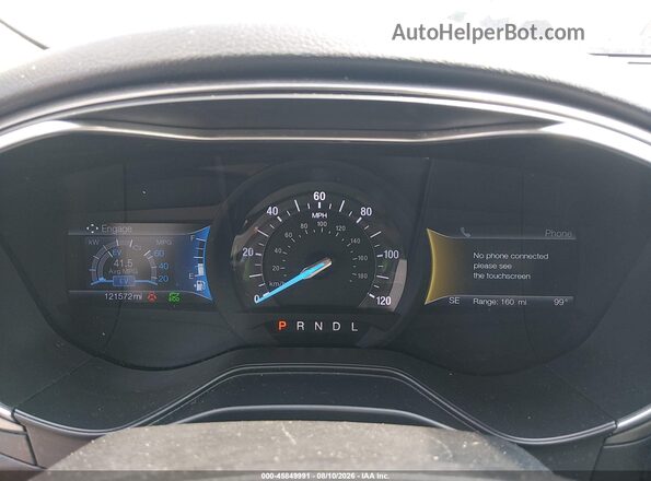 3FA6P0LU4LR224970 2020 FORD FUSION Gray Vista de los asientos traseros