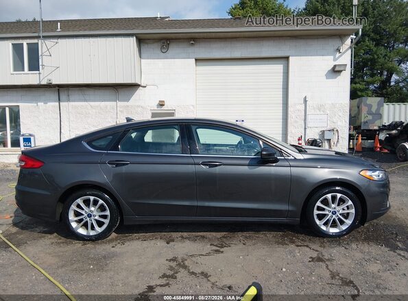 3FA6P0LU4LR224970 2020 FORD FUSION Gray Vista interior trasera