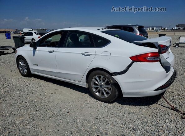 3FA6P0LU5HR238268 2017 FORD FUSION White Задня ліва чверть