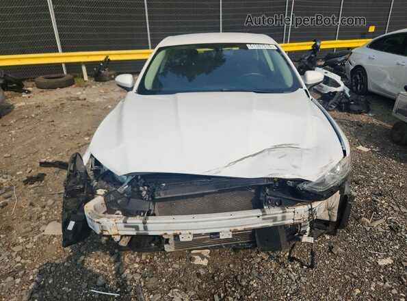 3FA6P0LU5JR172892 2018 FORD FUSION White Vista frontal
