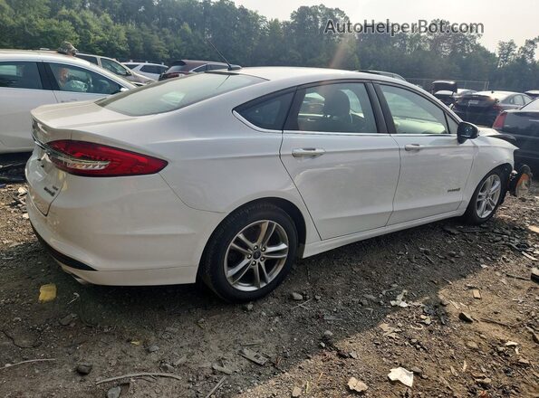 3FA6P0LU5JR172892 2018 FORD FUSION White Trasero derecho