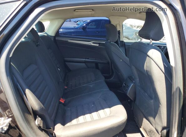 3FA6P0LU5KR175258 2019 FORD FUSION Черный Вид задних сидений
