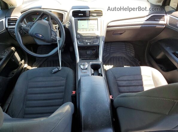 3FA6P0LU5KR175258 2019 FORD FUSION Черный Вид панели приборов