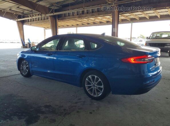 3FA6P0LU6KR216626 2019 FORD FUSION Синий Задняя левая четверть
