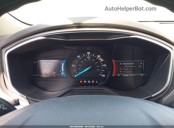 3FA6P0LU6KR258214 2019 FORD FUSION HYBRID Серебряный Вид задних сидений